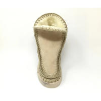 Botines de Mujer, Invierno, Cuña Interior, Antelina Rosa, Negros, Beige, Australiano , Punta Redonda, Forrado con Pelo Interior - details 7