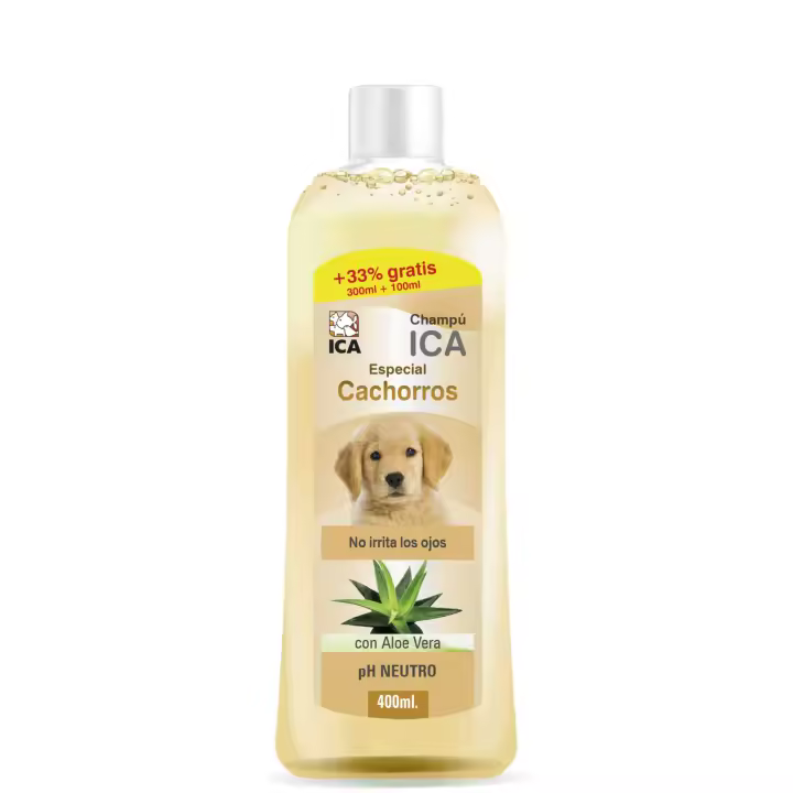 Champú para cachorro con Aloe Vera 400 ML - 1