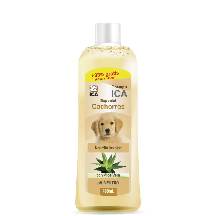 Champú para cachorro con Aloe Vera 400 ML - 1