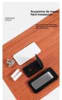 Parador De Puerta Invisible Ultra Delgada Sin Perforar De Acero Inoxidable Con Imán Fuerte Anti-viento Y Anti-colisión Para Hogar - details 4