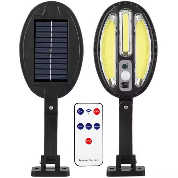EUROXANTY Sensor Solar Exterior 2 Tamaños | Luces de Seguridad a Prueba de Agua | Detector de Movimiento | Foco Solar - 1