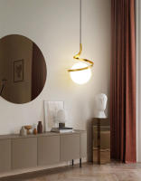 Lámpara Colgante Nórdica LED Para Iluminación Interior De Sala De Estar Dormitorio Cocina Comedor Decoración Del Hogar Luz Colgante - details 17