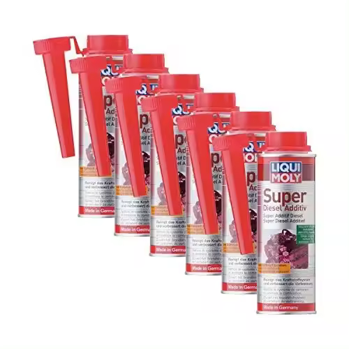 6x Liqui Moly Super Diesel additiv combustible adicional limpiador 250ml 5120 - 1