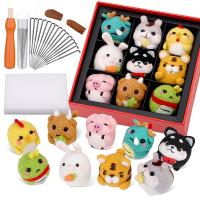 Kit De Inicio Para Tejido Con Agujas 9 Piezas Set Manual De Haciendo Animales Con Herramientas De Lana De Oveja Y Guías De Preparación - details 0