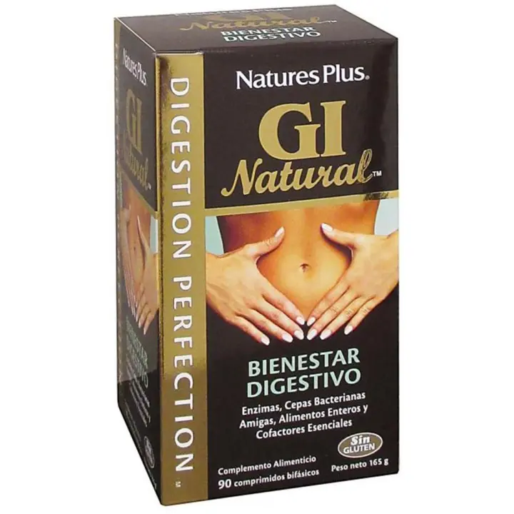 NaturesPlus Bienestar Digestivo Gi Natural 90 Comprimidos - 1