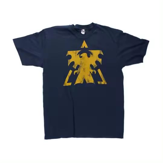 Camiseta Starcraft II Terran Vintage Logo - 1