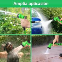 Bomba De Jardín Mágica Expansible Con 7 Funciones De Rociado Para Lavar Coche Alta Presión Con Gun De Agua Para El Hogar Y Jardín - details 5