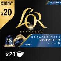 L'OR ESPRESSO café total 120 capsulas  20 cápsulas *6pack sontuoso-decafeinato ristretto -colombia andes-onyx - details 1