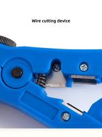 Alicates Multifuncionales Para Cable Eléctrico Cortador Y Desenrollador De Cables UTP/STP RG59 RG6 RG7 RG11 Herramienta De Desenredo De Cable - details 3