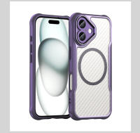 Funda magnética de fibra de carbono TPU + PC para iPhone 16 Pro Max Plus iPhone 16 Pro Max 5G, cubierta de teléfono con lente de aleación a prueba de Golpes - details 13
