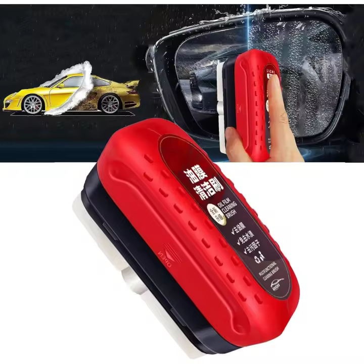 Limpiador de ventanas Anintegrate Antigrate, cepillo limpiador de película de aceite automotriz, limpiador de vidrios Integrate, limpiador de película de aceite, revestimiento hidrofóbico para parabrisas que mejora la claridad y la visibilidad (1) - 1