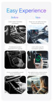 XUDA 2025 Mini Conversor De Cableado a Inalámbrico 2 En 1 AI Box Carplay 5G WiFi Y Bluetooth 5 Android Auto Conexión No Inductiva - details 2