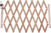 Puerta plegable de madera de la escalera del perro para interior, puerta del perro del oscilación, cerca de puerta plegable de la barrera de la puerta de la seguridad del animal doméstico para el pequeño gato del perro, los 41x100cm - details 1