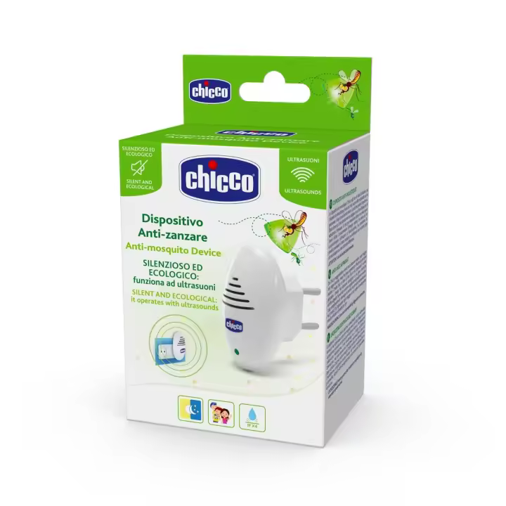 CHICCO ANTIMOSQUITOS DISPOSITIVO ULTRASONICO CASA ENCHUFE - 1