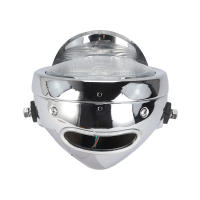 Faros De Motocicleta Universales Redondos 35W Retro Lámpara De Cobre Para Yamaha Suzuki Harley Honda CG125 Café Racer Bobber - details 7
