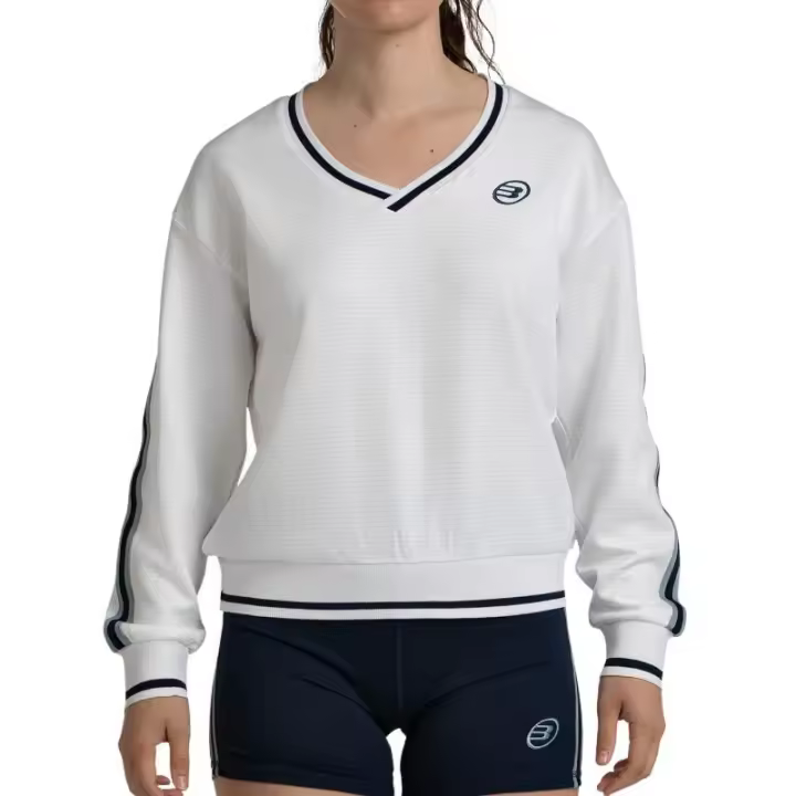 Sudadera Bullpadel Traiser Hueso - 1