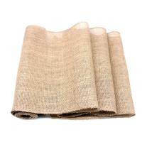 Corredor De Mesa Vintage De Lino Jute Natural Para Boda Y Fiesta Decoración De Pájaro Paisajístico Textil De Hogar 240x10cm - details 9