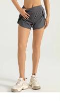 MOV Los bolsillos laterales anti-Exposición de los pantalones cortos de los deportes de las mujeres a continuación los pantalones cortos corrientes de la yoga de la aptitud - details 9