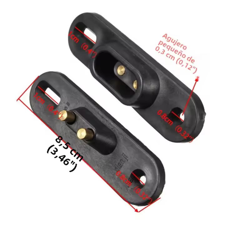 Interruptor De Contacto Para Puerta Deslizante En Coche Y Camión Sistema De Bloqueo Central Metal Color Como En La Imagen - 1