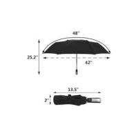 Apertura y Cierres, Paraguas de viaje Impermeable, Paraguas plegable Anti-wind diameter 106 SL cm y Paraguas plegable Hombre Coating de Teflón 210T - details 2