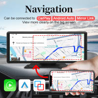 Reproductor Multimedia De Coche 10.26 Pulgadas Con Wireless Carplay Y Android Auto Pantalla IPS Soporte Cámara Trasera Y Mirror Link - details 2