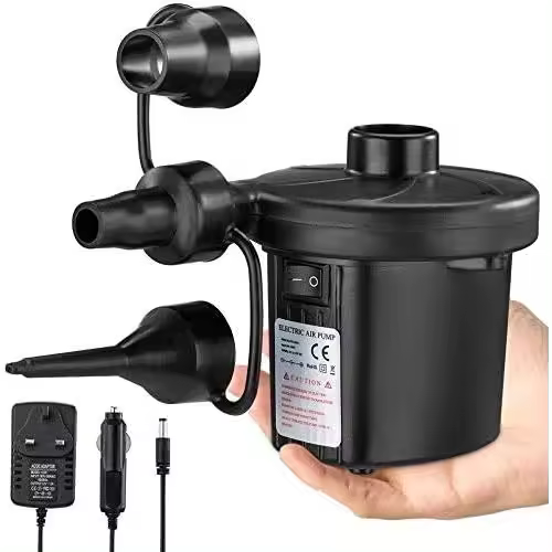 Bomba de aire para inflable, Bomba de Aire Eléctrica de llenado de Aire/inflación para colchón de Aire, Cama de Aire - 1