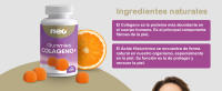 NEO - Gummies Colágeno + - Gominolas de Colágeno, Ácido Hialurónico, Vitamina C y Coenzima Q10 - Para la Salud de la Piel y Huesos - details 2
