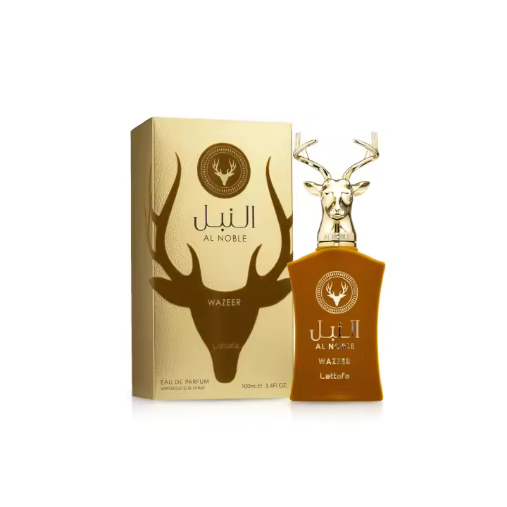 Perfume Árabe Unisex Al Noble Wazeer Lattafa 100ml – Fragancia Exquisita en Eau De Parfum - 1