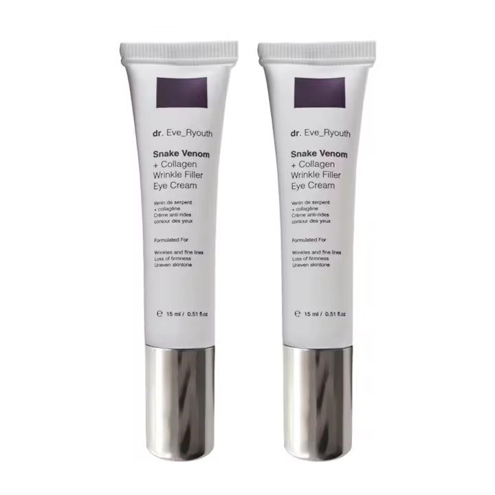 2 x Crema para ojos con veneno de serpiente y colágeno para rellenar arrugas 15 - 1