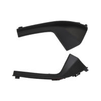 Panel Decorativo De Hoja Para Nissan Tiida 05-10 Placa Guía De Bordado Inferior Del Parabrisas Material TPE Color Negro - details 4