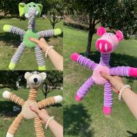 Juguete De Masticar Para Perros Grandes Indestructible Suave En Forma De Animales Peluche Para Entrenamiento Dental Y Moler Dientes De Pupilo Juguetes Sonidos Squeaky - details 4