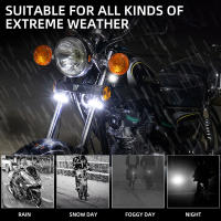 2 Pcs Lámpara De Señal De Giro LED 12V Para Motocicleta Con DRL Anillo De Puente Moto Flasher Accesorios De Auto Luz Ambar Y Blanco - details 1