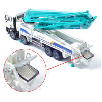 Camión De Bombeo De Hormigón Diecast 1:55 Vehículo De Construcción Simulación Alta Modelo De Coche Juguetes De Aleación Regalo De Cumpleaños Para Niños - details 3