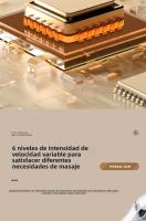 Pistola de Masaje Profesional 6 Velocidades,4 Cabezales Intercambiables,Tecnología Silenciosa,Portátil para Músculos y Articulaciones - details 10