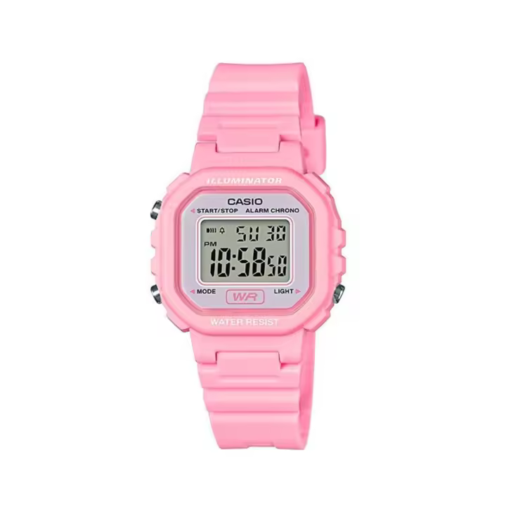 Reloj Digital Unisex Casio LA20WH-4A1 con Correa Rosa de Resina - 1
