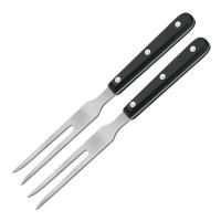 2 Pcs Palillo De Carving De 10 Pulgadas En Acero Inoxidable Para Barbacoa Herramientas De Cocina Resistentes Al Calor Fácil De Limpiar Para Servir Y Hornear - details 1
