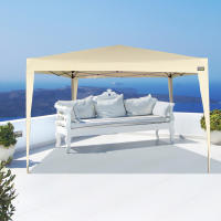 Cenador plegable 300x300x240 cm crema Aktive - details 5