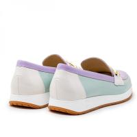 PITILLOS 5675 COMBI Zapatos casual mujer 31471 24V MOCASIN ANTIFAZ CADENA COMBI TURQUESA - details 2