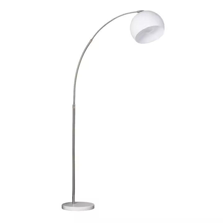 Ledkia Lámpara de Pie Gebogen - Diseño Elegante y Regulable en Altura para Interiores - 1