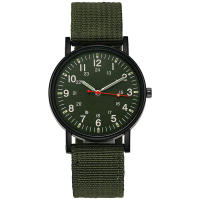 Reloj Militar Para Hombre YIKAZE Con Correa De Lona Resistente Al Choque Y Luz Súper Reloj Deportivo De Cuarzo Para Exteriores - details 16