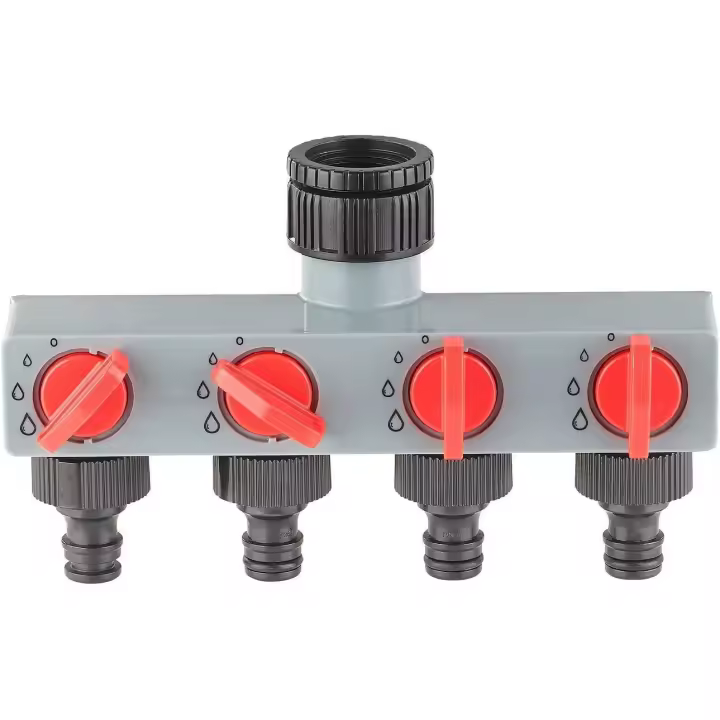 4-Way Adjustable Water Selector on Faucet, 3 Spray Levels - 1