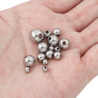 Bolas De Acero Inoxidable De Alta Calidad Para Fabricación De Joyas Espaciadoras Sueltas Para DIY Pulseras Collares Venta Al Por Mayor - details 2