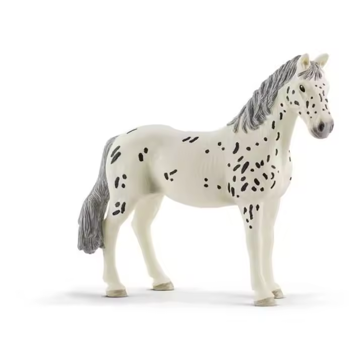 Yegua Knabstrupper blanca con motas negras de Schleich 13910 - 1