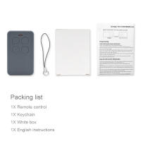 Control Remoto Universal Para Puerta De Garage Multifrecuencia 280-868 Mhz 433Mhz 433.92MHz Clon De Llave Portátil Código Fijo/Variable - details 5