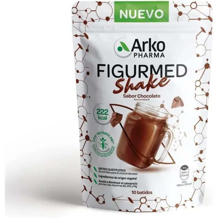 Arkopharma Batido Sustitutivo de Comidas para Control de Peso con Metabolaid y Efecto Saciante - 1