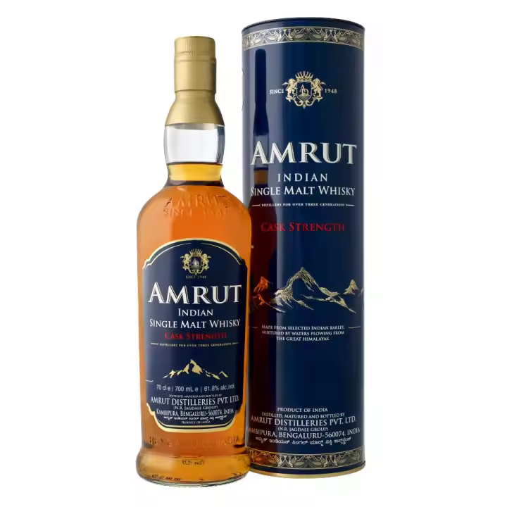 AMRUT SINGLE MALT WHISKY CASK STRENGHT 70CL 61,8% - 1