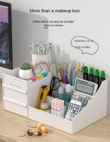 Caja De Maquillaje Con Cajones De Almacenamiento Para Escritorio De Vestíbulo Organizador De Cosméticos Y Labiales Para Dormitorio - details 3