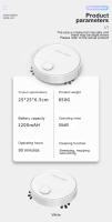 Robot De Limpieza Inteligente 3 En 1 Mini Aspiradora Sin Cable Para El Hogar Robot De Limpieza Automática Para Uso Doméstico - details 12