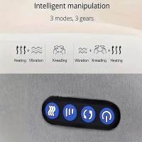 Almohada De Cuello Portátil En Forma De U Con Masajeador Eléctrico Y Calor Recargable Por USB Relajador De Músculos Del Hombro Y Cuellodetails 5