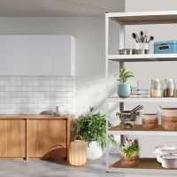 Ociodual Estantería Metálica Essential Blanco, Ideal para Hogar, Garaje, Cocina, Oficina, Multiusos, Almacenamiento Divisible, Sin Tornillos, 875kg, 5 Baldas MDF, 180 x 90 x 40cm - details 3